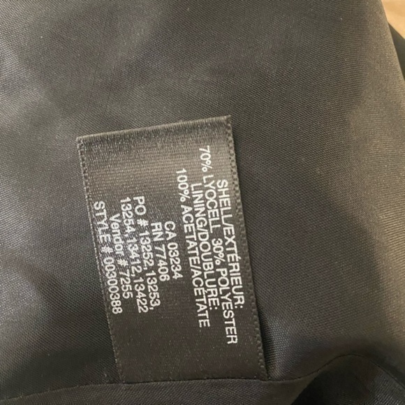 Club Monaco black organza tiered ruffle skirt Size 4 - Picture 6 of 9